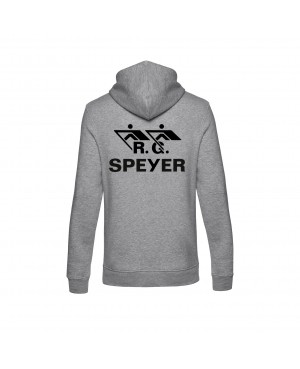 Organic Sport Hoodie - Man grey