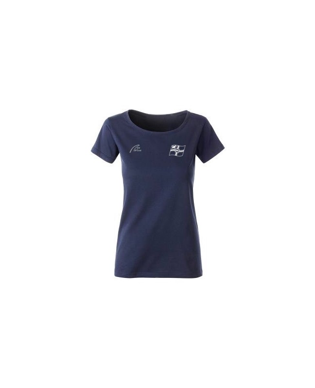 Premium Organic Shirt - Lady navy