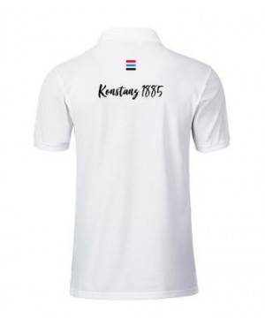 Premium Organic Polo - Man white