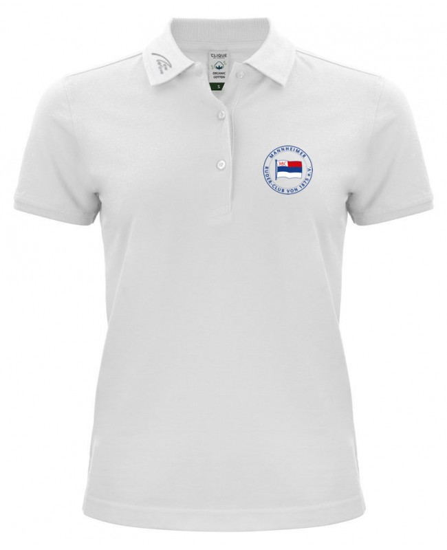 Premium Organic Polo - Lady weiß