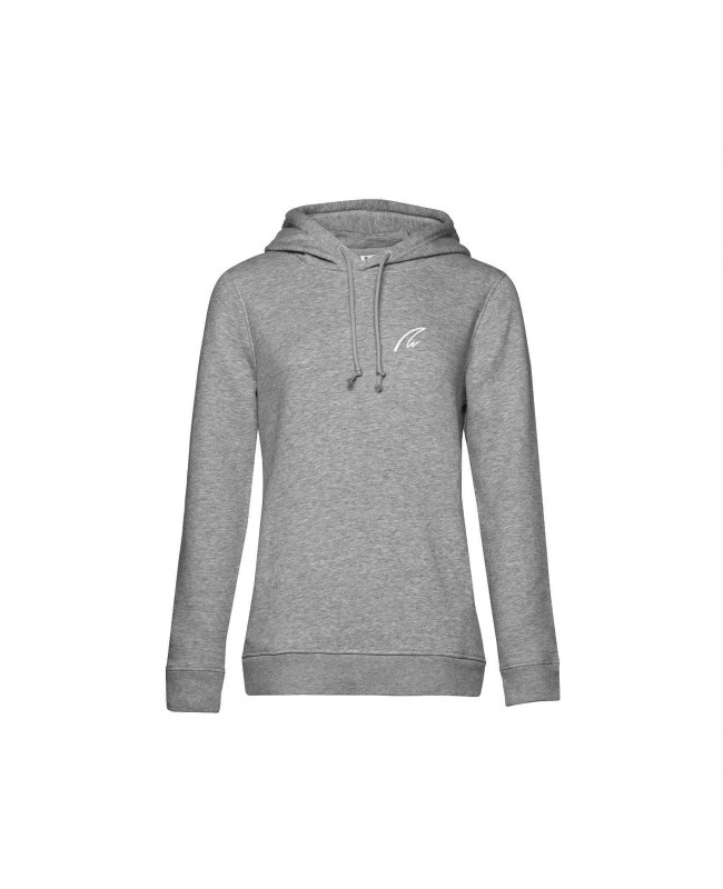 Organic Sport Hoodie - Lady grey HRV Böllberg-Nelson