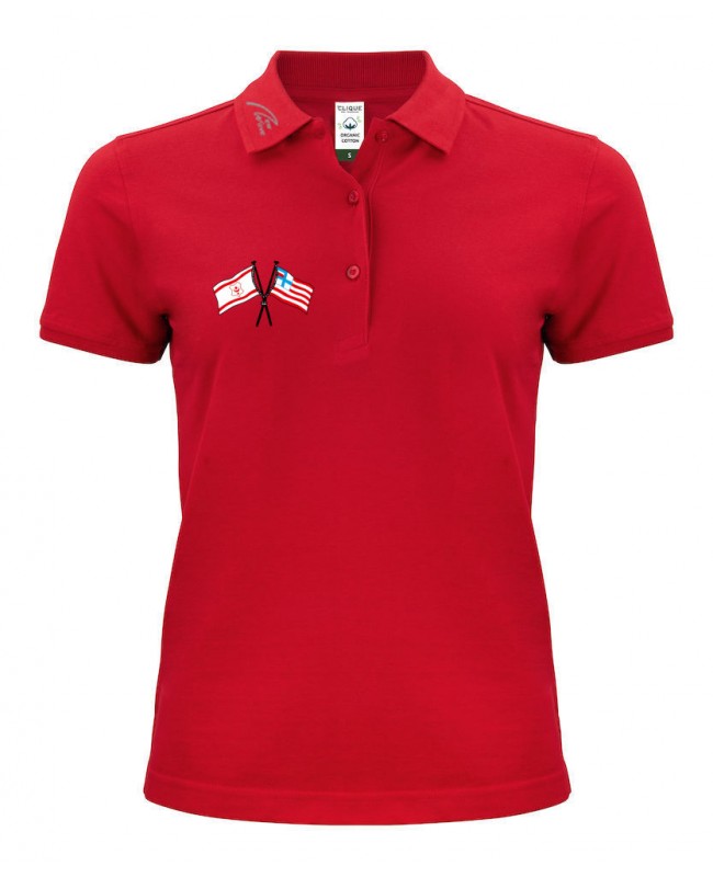 Premium Organic Polo - Lady rot HRV Böllberg-Nelson