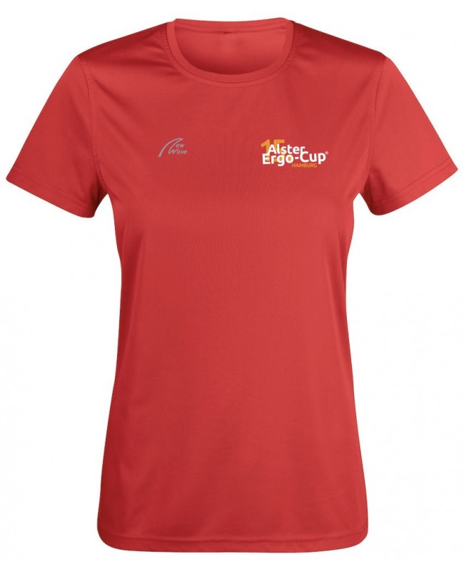 15. Alster Ergo  - Funktions-Shirt Lady fire red