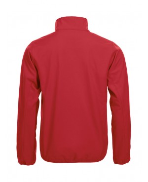 Basic Softshell Jacket - Homme red