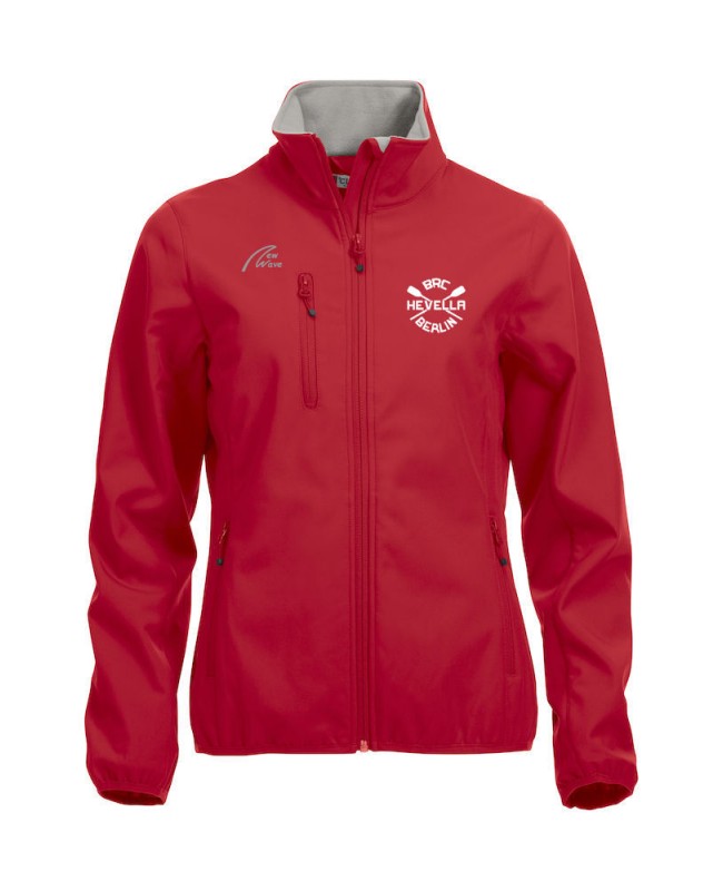 Basic Softshell Jacket - Lady red