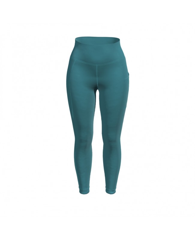 New Wave Sportswear - Performance High Waist Tights stone blue