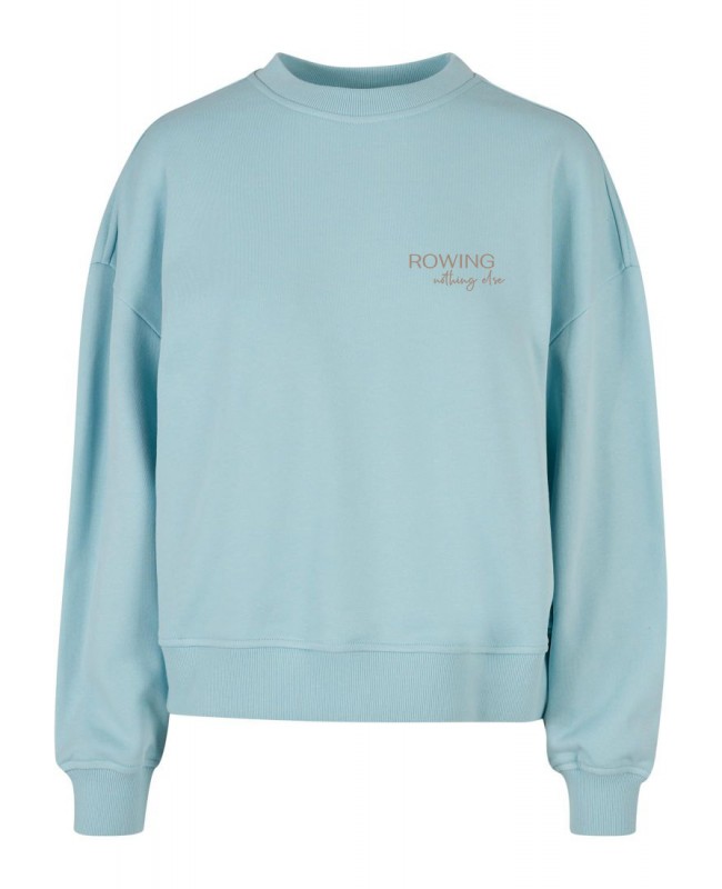 Crewneck Sweater - Lady - rowing nothing else - ocean blue