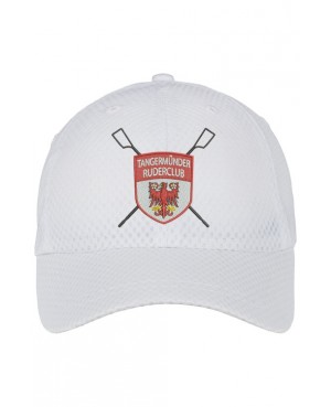 Mesh Performance Cap - weiss - Ruderverein Tangermünder