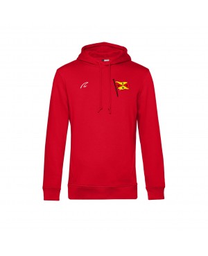 Organic Sport Hoodie - Man rot - WSV Meppen