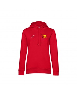 Organic Sport Hoodie - Lady rot - WSV Meppen