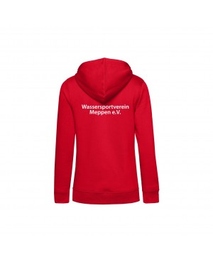 Organic Sport Hoodie - Lady rot - WSV Meppen