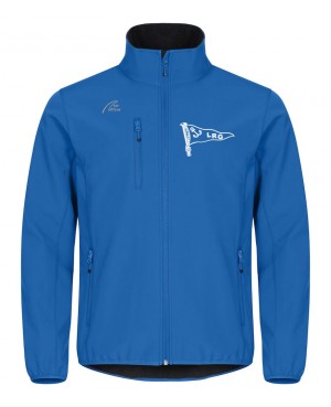 Basic Softshell Jacket - Man royal - Lingener RG