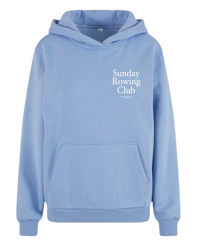 New Wave Sportswear - Sunday Rowing Club - Lady Fluffy Hoodie / powder blue