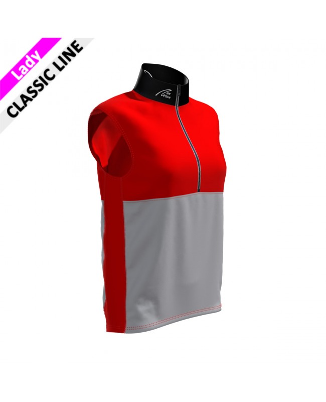 "Gamex" Vest - Lady red/grey