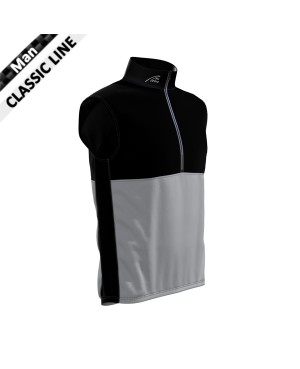 "Gamex" Vest - Man - black/grey