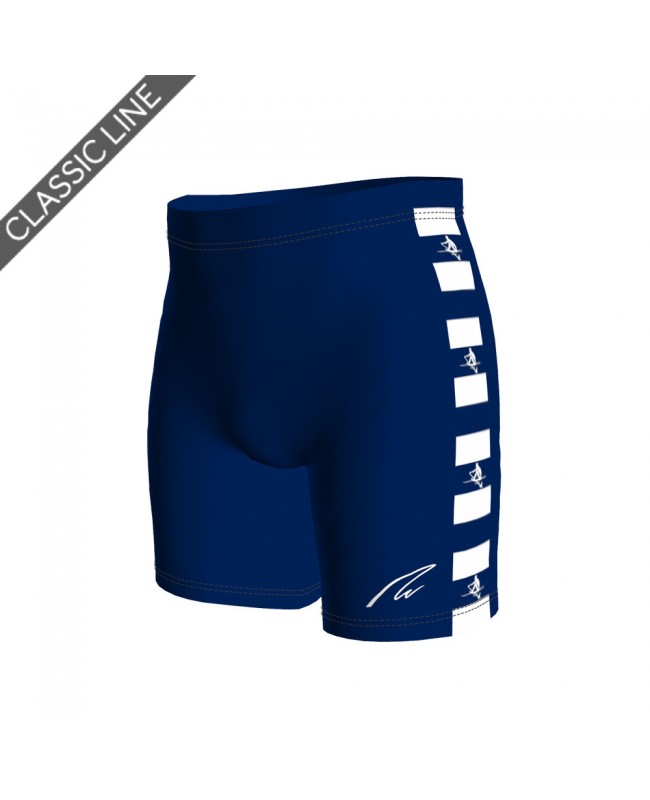 Outlet Classic Shorts mit Leiterbesatz - navy