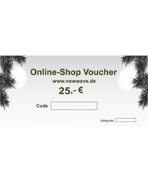 25,- € Voucher