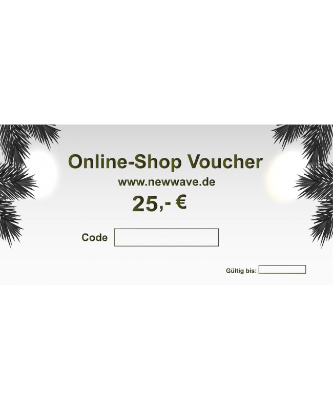 25,- € Voucher