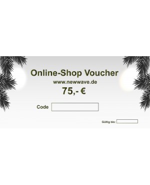 75,- € Voucher