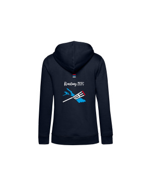 Organic Sport Hoodie - Lady navy - Uni Konstanz