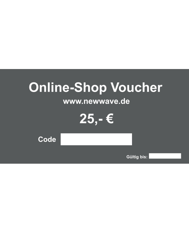 25,- € Voucher