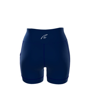 Mini Performance High Waist Shorts - marine