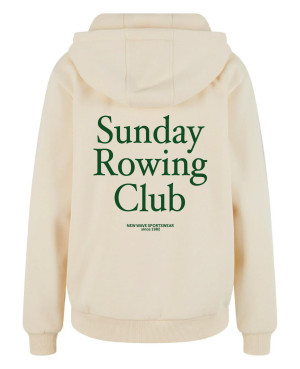 New Wave Sportswear - Sunday Rowing Club - Lady Fluffy Hoodie / plum purple