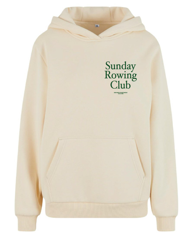 New Wave Sportswear - Sunday Rowing Club - Lady Fluffy Hoodie / plum purple