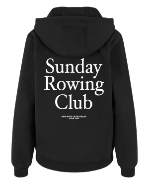 New Wave Sportswear - Sunday Rowing Club - Lady Fluffy Sweat à capuche / plum purple