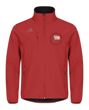 Basic Softshell Jacket - Man rot - WSVD