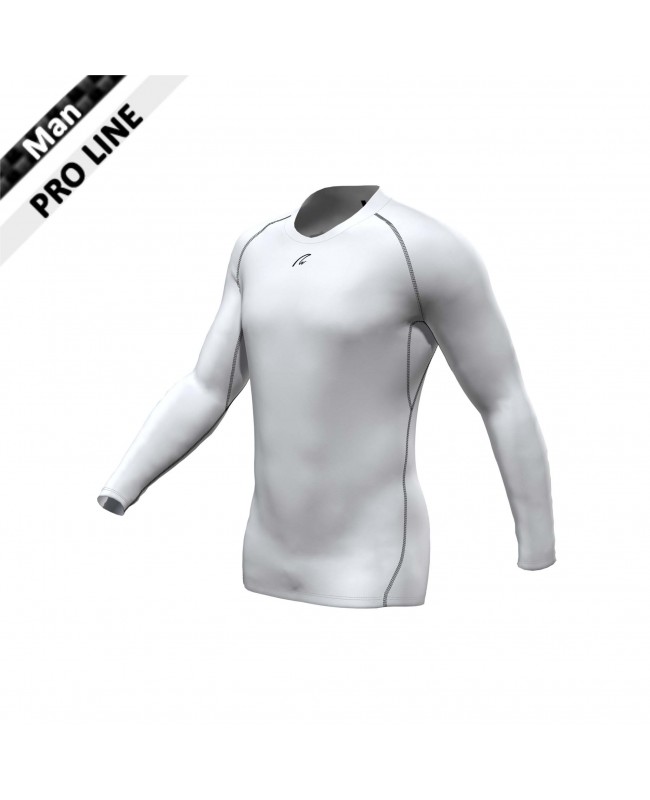 Pro Shirt - Longsleeve white/black