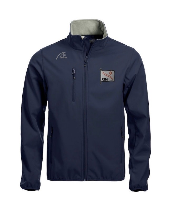 Veste Basic Softshell - Homme navy