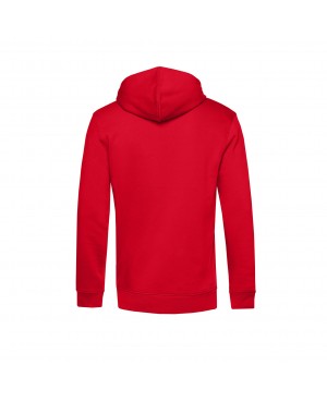Organic Sport Hoodie Man red - New Wave Sportswear